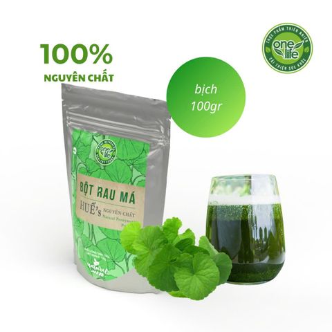 Bột Rau Má Sấy Lạnh 100gr - Giải Pháp Detox & Giảm Cân Tiện Lợi, Sống Khỏe Mỗi Ngày, Dinh Dưỡng Xanh Cho Người Bận Rộn