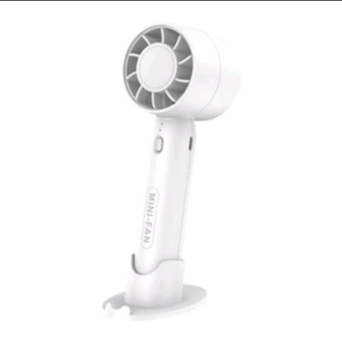 Quạt Cầm Tay Mini QT10 Không Cánh USB - Thiết Kế Dễ Thương, Độ Ồn Thấp, Pin 800mAh, Có Giá Đỡ Điện Thoại