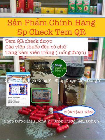 Viên Uống Linh Chi Tráng Thân Đơn Lin-Zi Chong - Hỗ Trợ Cải Thiện Cân Nặng và Chức Năng Tiêu Hóa (50 Viên)