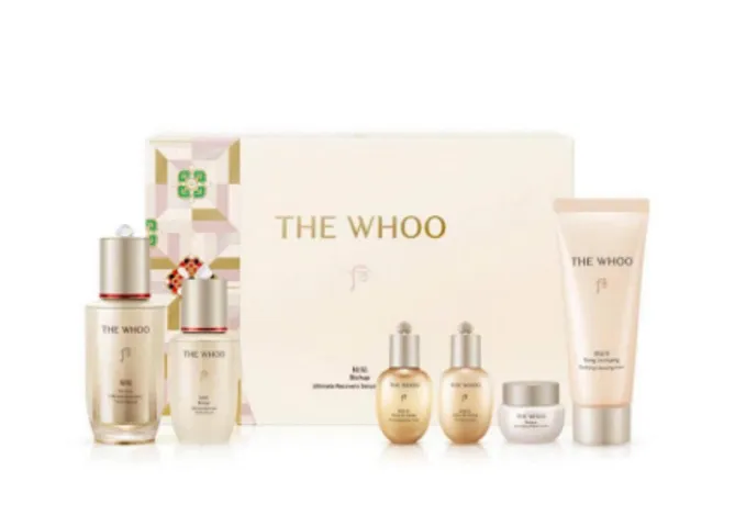 Bộ Sản Phẩm Tinh Chất Dưỡng Da Whoo Bichup 6SP - Phục Hồi, Cung Cấp Độ Ẩm, Làm Sáng Da, Hàn Quốc