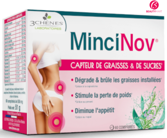 Viên uống giảm cân MinciNov 60v- Pháp - oricare