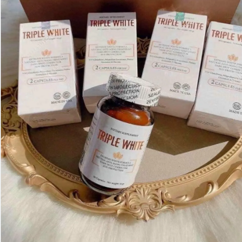 Viên uống trắng da triple white