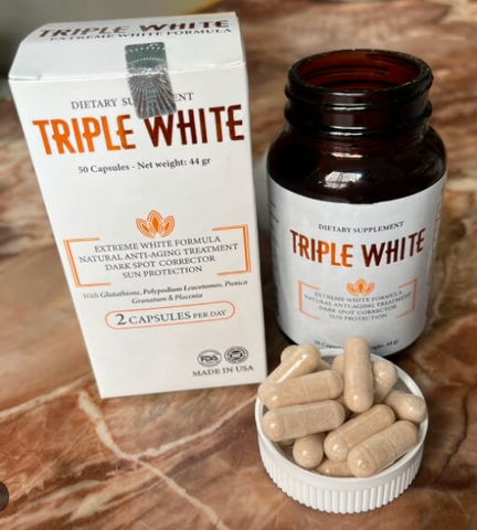 Viên uống trắng da triple white