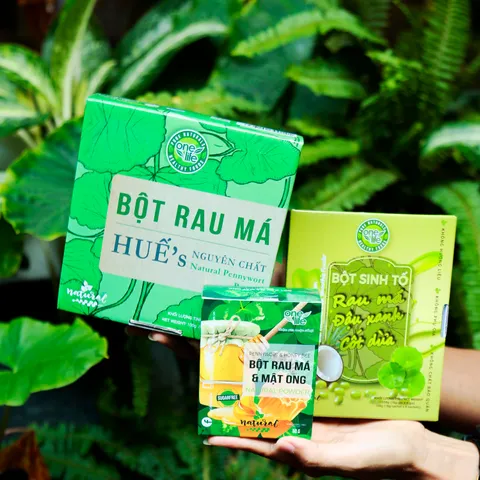 Bột Sinh Tố Rau Má Đậu Xanh Nước Dừa One Life - Giải Pháp Detox, Thanh Nhiệt Lành Mạnh, Hỗ Trợ Giảm Cân Tiện Lợi 108gr