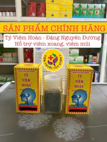 Tỷ Viêm Hoàn - Giải Pháp Giảm Viêm Xoang, Viêm Mũi, Nhức Đầu - Thực Phẩm Chức Năng 30g