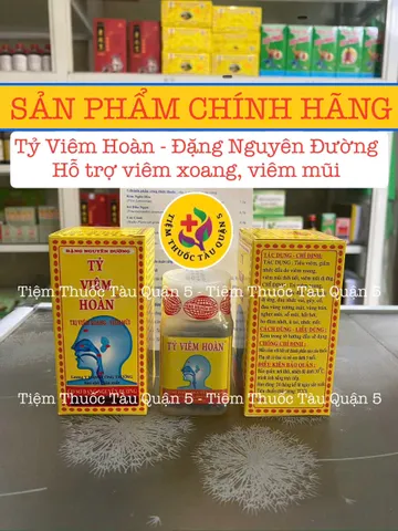 Tỷ Viêm Hoàn - Giải Pháp Giảm Viêm Xoang, Viêm Mũi, Nhức Đầu - Thực Phẩm Chức Năng 30g