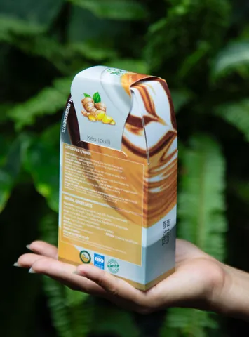 Latte Gừng Tự Nhiên One Life - Hỗ Trợ Nâng Cao Sức Khỏe, 6 Gói 20gr, Giúp Làm Ấm Cơ Thể, Hương Vị Thơm Ngon, Thích Hợp Mùa Đông