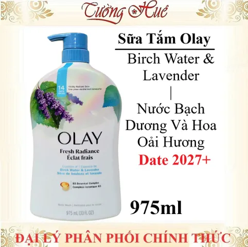 Sữa Tắm Dưỡng Ẩm Olay Body Wash - 975ml, Hương Thơm Quyến Rũ, Dưỡng Da Mềm Mại, Chiết Xuất Tự Nhiên, Phù Hợp Mọi Loại Da