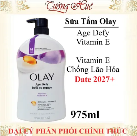 Sữa Tắm Dưỡng Ẩm Olay Body Wash - 975ml, Hương Thơm Quyến Rũ, Dưỡng Da Mềm Mại, Chiết Xuất Tự Nhiên, Phù Hợp Mọi Loại Da