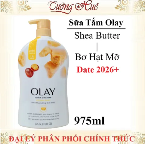 Sữa Tắm Dưỡng Ẩm Olay Body Wash - 975ml, Hương Thơm Quyến Rũ, Dưỡng Da Mềm Mại, Chiết Xuất Tự Nhiên, Phù Hợp Mọi Loại Da