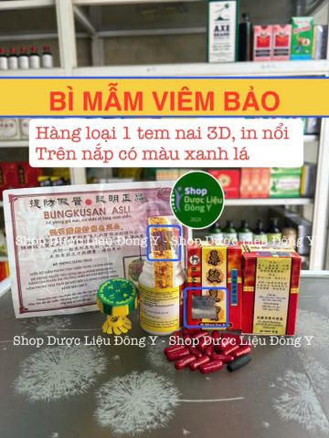 Bì Mẫm Viêm Bảo - Hỗ Trợ Điều Trị Viêm Xoang, Viêm Mũi Dị Ứng, Mẫn Cảm Mũi - Sản Phẩm Thực Phẩm Chức Năng Malaysia