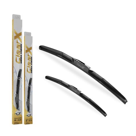 Gạt Mưa Ô Tô ClearX Mega Vision Hàn Quốc - Gạt Sạch, Êm Ái, Phù Hợp Cho SUV và Crossover Nhật Bản