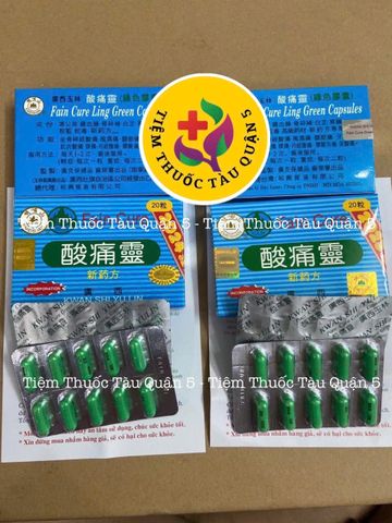 Viên Uống Hỗ Trợ Xương Khớp Toan Thống Linh Kwan Shi Yu Lin - Giảm Đau Nhức Xương Khớp, Hỗ Trợ Sức Khỏe Hiệu Quả, Hộp 20 Viên