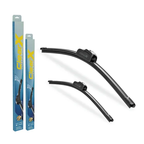 Gạt Mưa ClearX Ultra Vision Hàn Quốc - Lưỡi Cao Su Teflon Siêu Bền, Hoạt Động Trơn Tru, Gạt Sạch và Êm Ái cho Xe Hơi