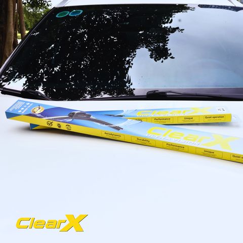 Gạt Mưa ClearX Ultra Vision Hàn Quốc - Lưỡi Cao Su Teflon Siêu Bền, Hoạt Động Trơn Tru, Gạt Sạch và Êm Ái cho Xe Hơi