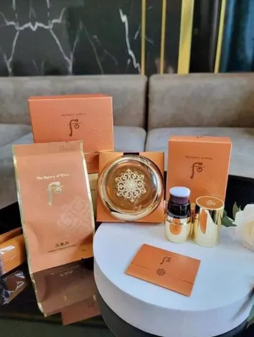 The Whoo set cushion the Whoo hoa hiên tái sinh tone 21: trắng sáng Tự Nhiên 300763