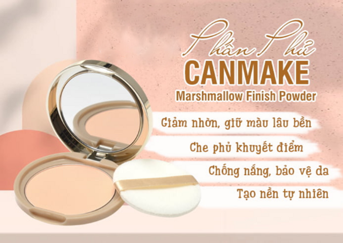 Phấn Phủ Canmake Marshmallow Finish Powder SPF26 PA++ #MI