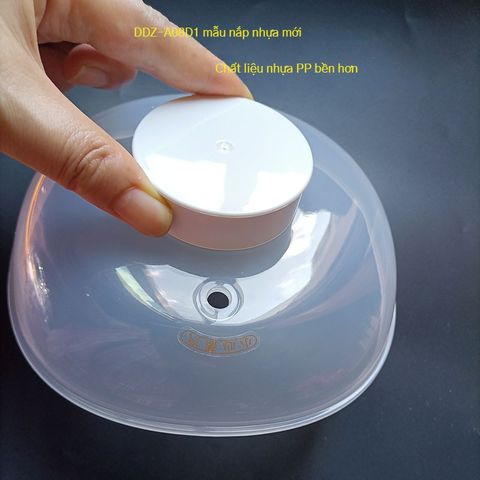 Xửng Hấp Nắp Nhựa Nồi Nấu Chậm Bear 0.8L - Dụng Cụ Hấp Thực Phẩm Tiện Lợi Cho Bé