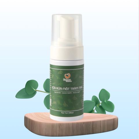 Sữa Rửa Mặt Tràm Trà Escoco 100ml - Làm Sạch Dịu Nhẹ, Giữ Ẩm, Chăm Sóc Da Mặt Thông Thoáng