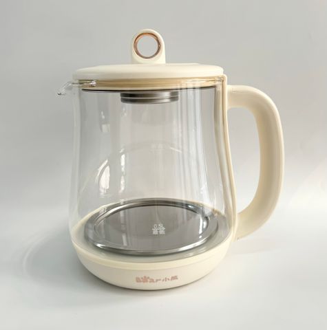 Bình Đun Thay Thế 1.5L Bear YSH-E15M1 - Ấm Siêu Tốc Thủy Tinh Borosilicat - Phụ Kiện Pha Trà Sang Trọng