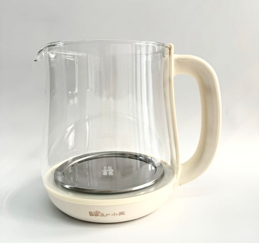 Bình Đun Thay Thế 1.5L Bear YSH-E15M1 - Ấm Siêu Tốc Thủy Tinh Borosilicat - Phụ Kiện Pha Trà Sang Trọng