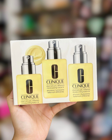 Lotion dưỡng ẩm Clinique Dramatically Different cho da khô,, 125ml (Hộp Xanh Chai Vàng)