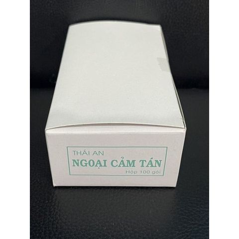 Ngoại Cảm Tán Thái An - Hỗ Trợ Giảm Trúng Gió, Cảm Mạo, Nhức Mỏi - Thực Phẩm Chức Năng Tăng Cường Đề Kháng 100 Gói