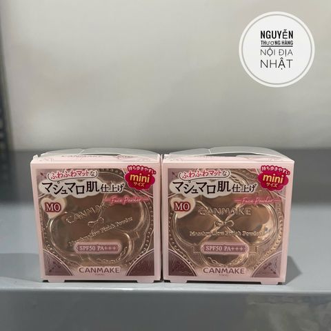 Phấn phủ Canmake Marshmallow Finish Powder Abloom SPF19+ - Phấn phủ Nhật Bản Siêu Mịn, Tự Nhiên, Bảo Vệ Da 10g