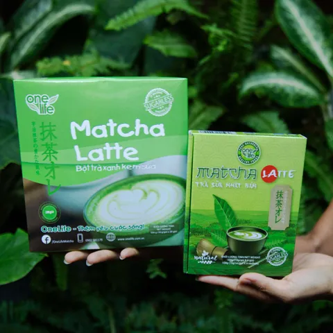Bột Trà Xanh Matcha Latte OneLife – Hộp 6 Gói Nguyên Chất Nhật Bản, Dễ Pha, Thơm Ngon, Tiện Lợi, Nạp Năng Lượng Mỗi Ngày