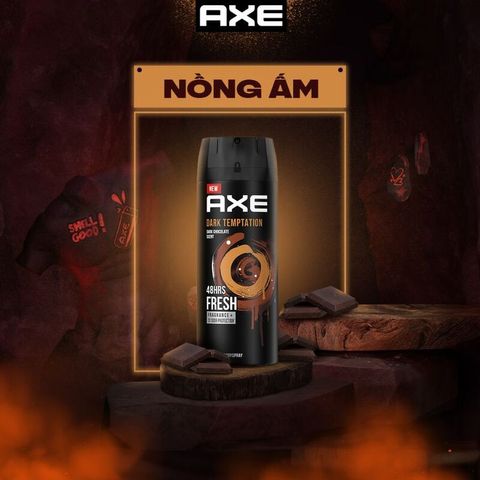 Lkm - Xịt Khử Mùi Axe 150ml - Dark Temptation 296355
