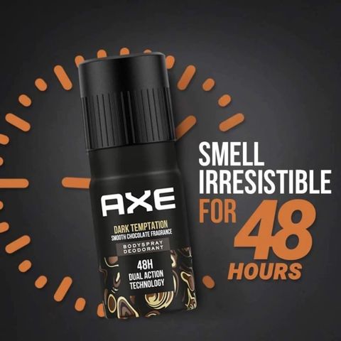 Lkm - Xịt Khử Mùi Axe 150ml - Dark Temptation 296355