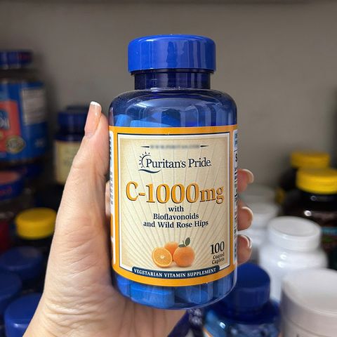 Vitamin C 1000mg Puritans Pride USA 100 viên