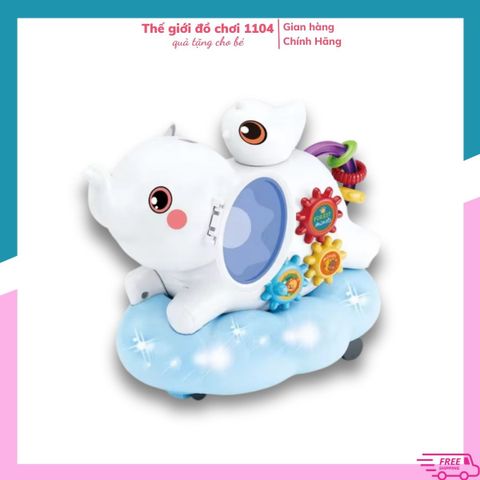 Đồ Chơi Voi Tung Bóng HD9359 - Đèn Nhạc, Bánh Răng Quay, Đồ Chơi Phát Triển Kỹ Năng cho Bé Từ 1-6 Tuổi