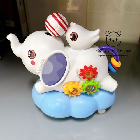 Đồ Chơi Voi Tung Bóng HD9359 - Đèn Nhạc, Bánh Răng Quay, Đồ Chơi Phát Triển Kỹ Năng cho Bé Từ 1-6 Tuổi