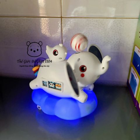Đồ Chơi Voi Tung Bóng HD9359 - Đèn Nhạc, Bánh Răng Quay, Đồ Chơi Phát Triển Kỹ Năng cho Bé Từ 1-6 Tuổi