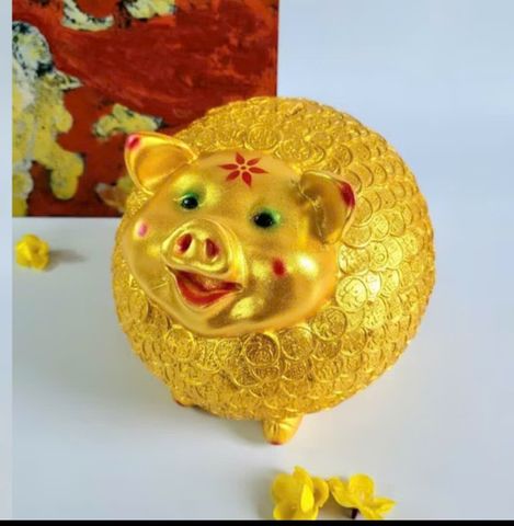 Heo đất tiết kiệm nhím xu
