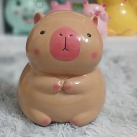 Heo Đất Tiết Kiệm Cappybara Size Lớn - Quà Tặng Dễ Thương Trang Trí Phòng Khách, Hình Chuột Siêu Xinh