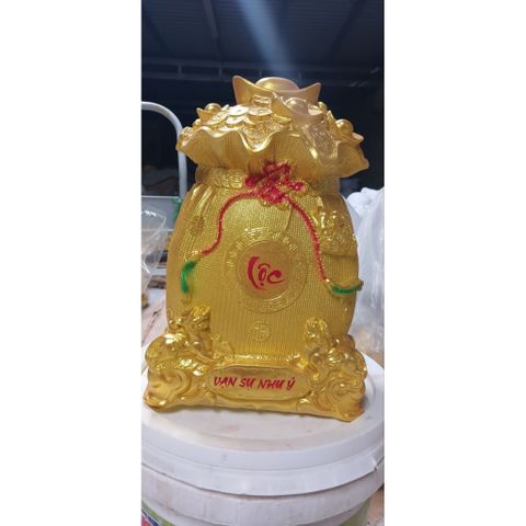 Heo Đất Tiết Kiệm Tài Lộc Vàng Đồng - Hũ Đựng Tiền Phong Thủy Trang Trí Nhà Cửa, Quà Tặng Ý Nghĩa