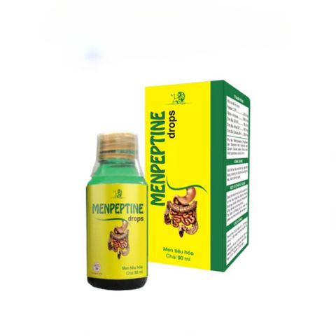 Menpeptine ENZYME - Drops GOLD Hỗ Trợ Tiêu Hóa, Giảm Đầy Hơi, Dành Cho Trẻ Em Và Người Lớn - Thực Phẩm Chức Năng Tốt Nhất