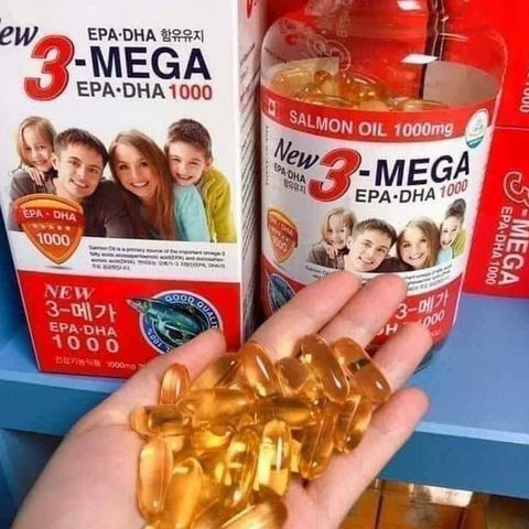 Dầu cá New 3 Mega EPA DHA 1000mg 300 viên