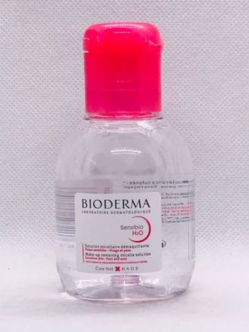 Nước Tẩy Trang Bioderma Crealine H2O 100ml (Hồng) 296405