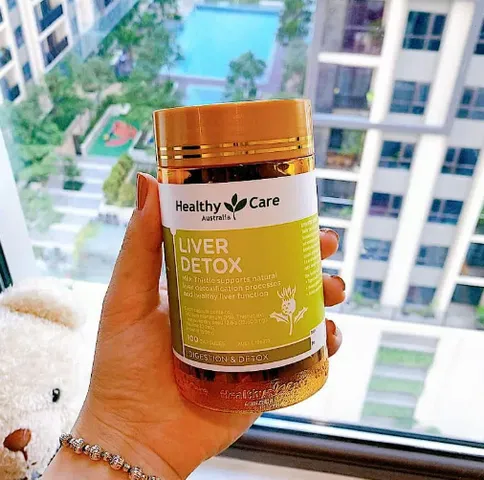 Viên Uống Giải Độc Gan Healthy Care Liver Detox 100 Viên - Hỗ Trợ Chức Năng Gan, Thanh Lọc Cơ Thể, Tăng Cường Miễn Dịch