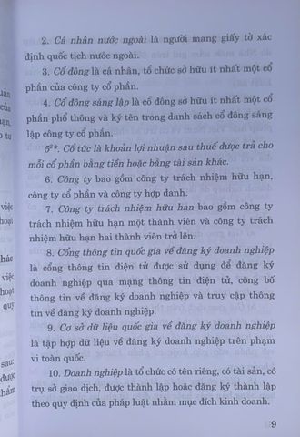 Luật Doanh Nghiệp năm 2020 - Sửa Đổi, Bổ Sung năm 2022, 2025 - Tài Liệu Nghiên Cứu Cho Doanh Nhân và Chủ Đầu Tư Việt Nam