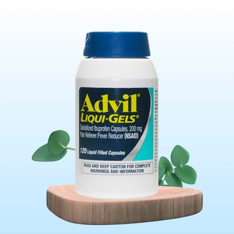 Viên uống giảm đau Advil Liqui Gels 120 viên - Giảm đau nhanh chóng và hiệu quả cho đau đầu, đau lưng, cảm cúm và hạ sốt