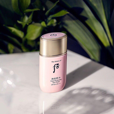 Kem Chống Nắng Dưỡng Ẩm The History of Whoo Gongjinhyang Soo Vital SPF50+/PA+++ 60ml - Kiềm Dầu, Chăm Sóc Da, Bảo Vệ Tia UV