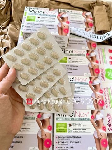 Viên uống giảm cân MinciNov 60v- Pháp - oricare 302806