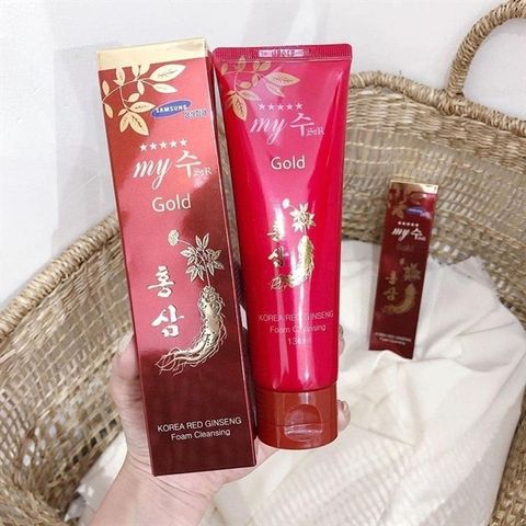 Tẩy Tế Bào Chết Nhân Sâm Hàn Quốc Korea Red Ginseng Peeling Gel My Gold TAC 130ml - Dưỡng Da Mịn Màng, Sáng Khỏe
