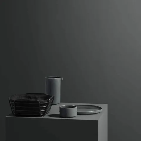 Rổ Bánh Mì Blomus Đen 20cm - Dụng Cụ Nhà Bếp Thời Trang, Phong Cách Hiện Đại, Phù Hợp Với Bộ Bát Đĩa Đen