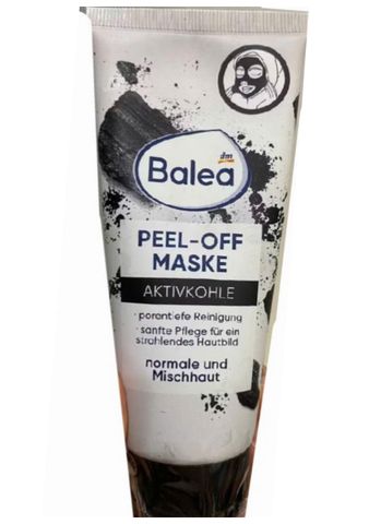 Gel Mặt Nạ Than Hoạt Tính Lột Mụn Balea 100ml - Giúp Lột Mụn Cám, Mụn Đầu Đen, Và Làm Sạch Da Từ Chuyên Gia Đức