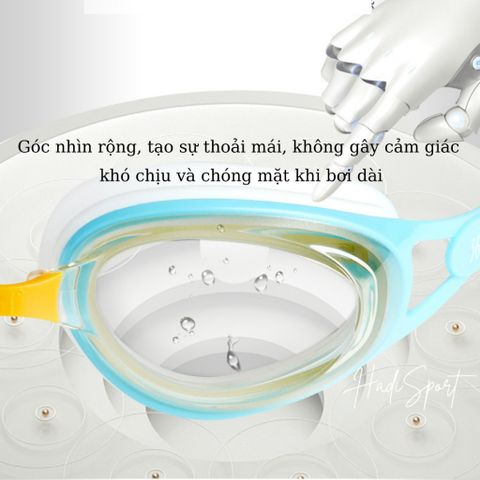Kính Bơi Chống Nước 361 Cho Trẻ Em & Người Lớn - Chống Sương Mù, Tặng Nút Bịt Tai & Cầu Mũi, Phù Hợp Mọi Kích Cỡ